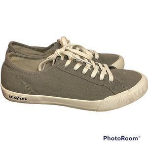 Seavees Monterey sneaker, 8.5, moss green/grey